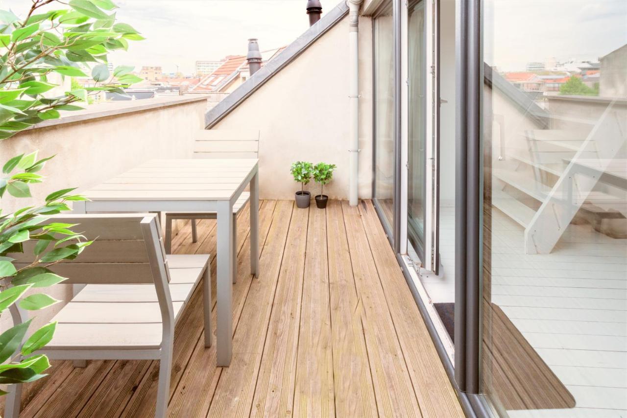 Beautiful Terrace Apartment In The Heart Of Antverpy Exteriér fotografie
